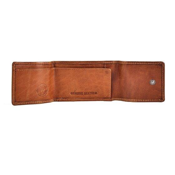 Greenburry Newport Porte-monnaie Protection RFID Cuir véritable 8.5 cm
