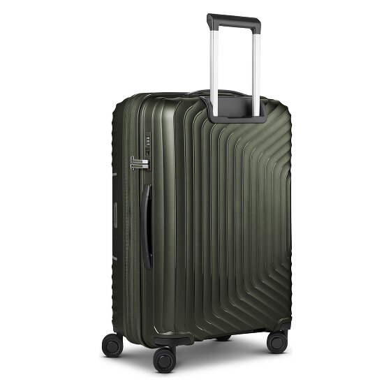 Redolz Essentials 01 4 roues Valise cabine M 66 cm avec soufflet d'extension