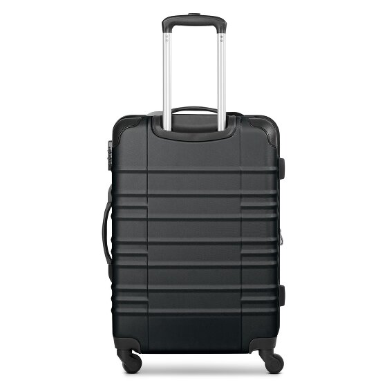 Wenger Amplar Evo 4 roulettes Set de valises 3 pièces avec soufflet d'extension