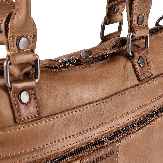 Harbour 2nd Urban Poets Vega Sacoche ordinateur Cuir véritable 38 cm