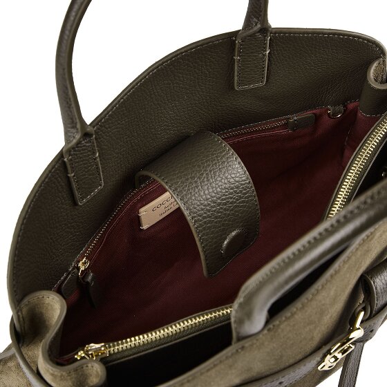 Coccinelle Sabine Sac à bandoulière Cuir véritable 34 cm