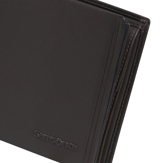 Samsonite Attack 3.0 Porte-monnaie Protection RFID Cuir véritable 13 cm