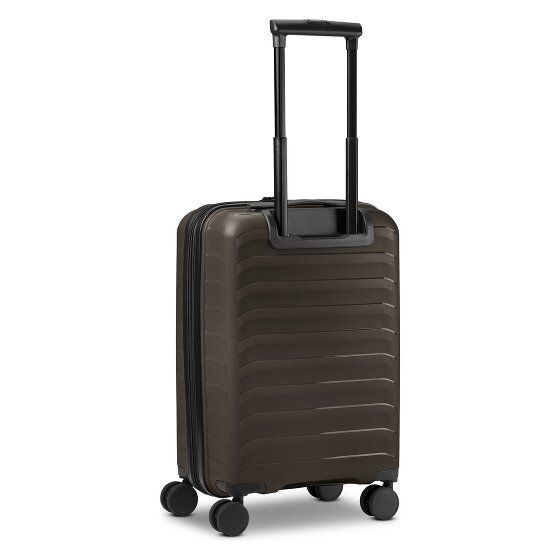 d&n Toronto 4 roues Valise cabine S 54 cm avec soufflet d'extension