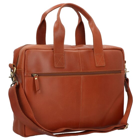 Burkely Vintage River Porte-documents en cuir 41 cm Compartiment pour ordinateur portable