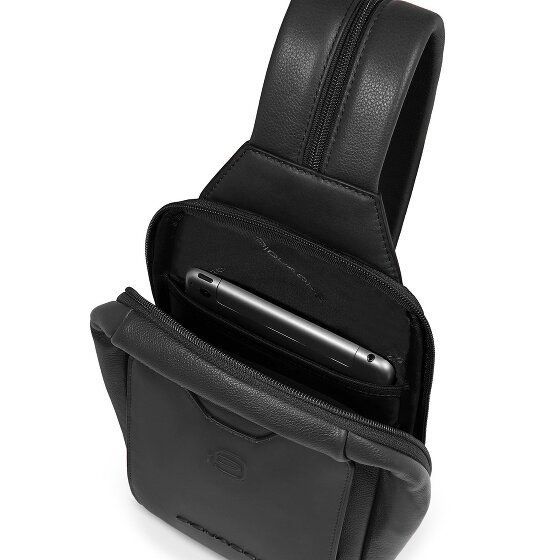 Piquadro Ael Cuir véritable 18 cm