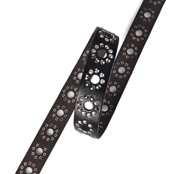b.belt Ceinture à rivets Cuir véritable