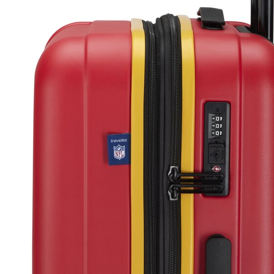 Travelite travelite x NFL 4 roues Set de valises 3 pièces avec soufflet d'extension