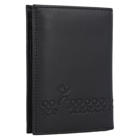 oxmox Leather Porte-monnaie Protection RFID Cuir 9.5 cm