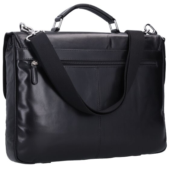bugatti Romano Attaché-case Cuir véritable 40 cm Compartiment ordinateur