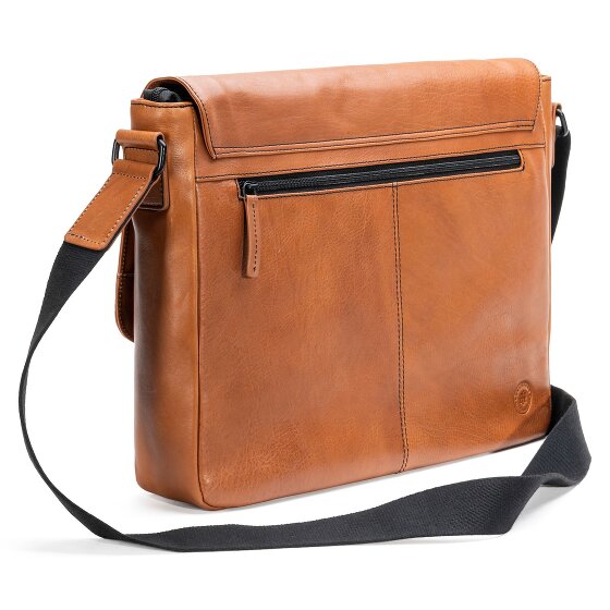 Farmhood Memphis Porte-documents Messenger Cuir 38 cm Compartiment pour ordinateur portable