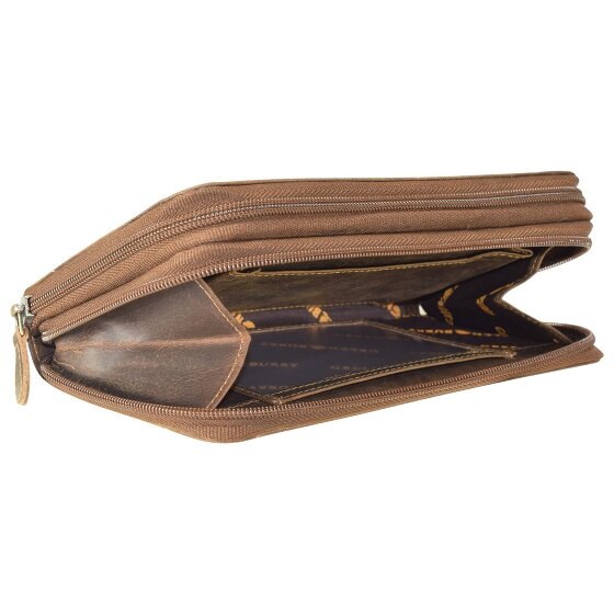 Greenburry Porte-monnaie Vintage en cuir 20 cm