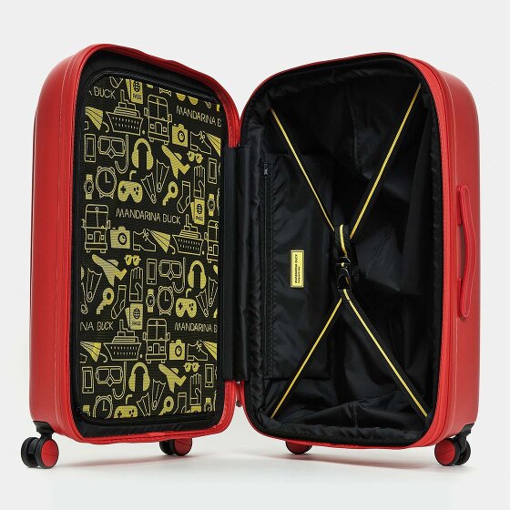 Mandarina Duck Logoduck 4 roues trolley 69 cm