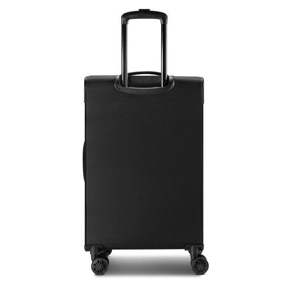 bugatti Valencia Soft 4 roulettes Trolley M 65 cm avec soufflet d'extension