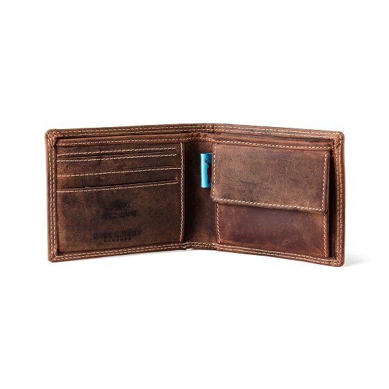 Jack Kinsky Baltimore 109 Porte-monnaie Protection RFID Cuir 12 cm