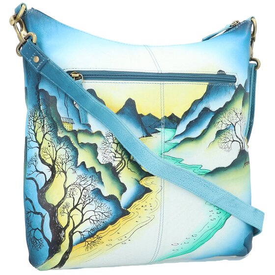 Greenland Nature Art+Craft Sac à bandoulière en cuir 32 cm