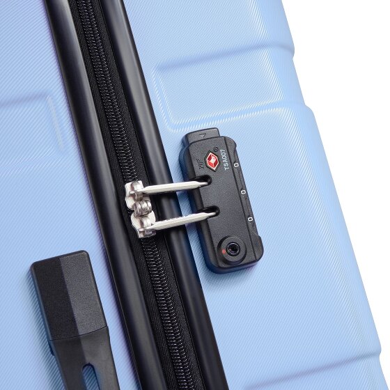 Delsey Paris x United Colors of Benetton Now Hardside Set de valises à 4 roulettes 3 pcs. avec soufflet extensible