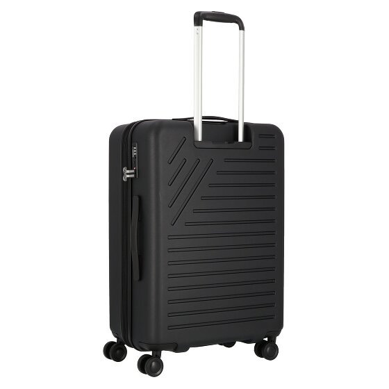 American Tourister Dynabelt 4 roulettes Trolley 66 cm avec soufflet d'extension
