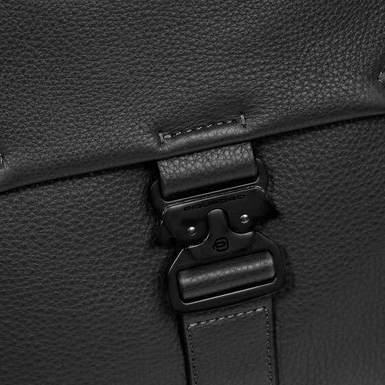 Piquadro Than Sac à bandoulière Protection RFID Cuir 22 cm