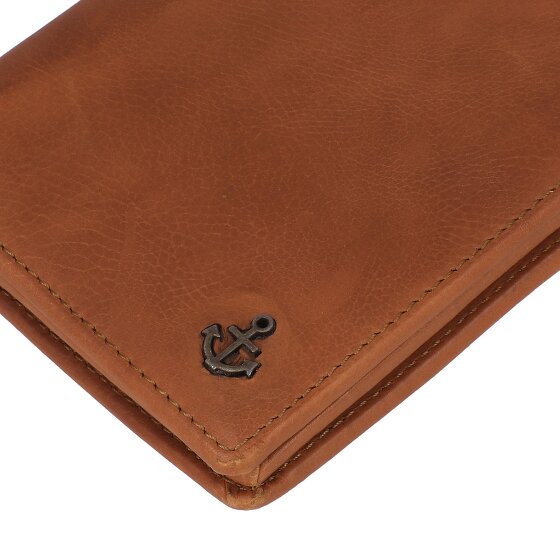 Harbour 2nd Tarquin Porte-monnaie Protection RFID Cuir véritable 9.5 cm