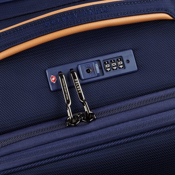 Delsey Paris Montmartre 3 4 roulettes Trolley de cabine 55 cm avec soufflet d'extension