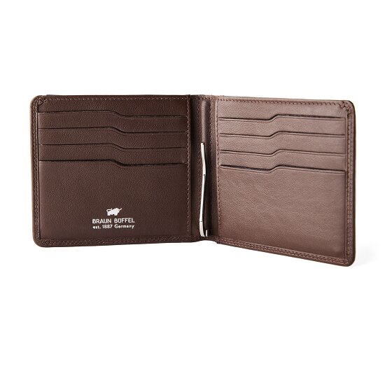 Braun Büffel Golf 3.0 Étui pour cartes de crédit Protection RFID Cuir 9 cm