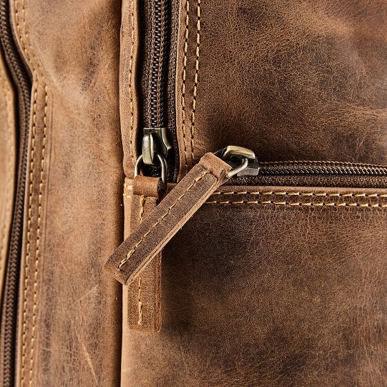 Greenburry Vintage Daypack Cuir 42 cm Compartiment pour ordinateur portable