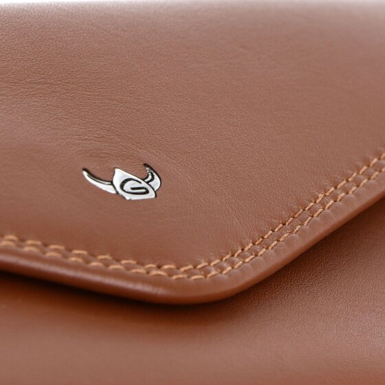 Golden Head Polo Porte-monnaie Protection RFID Cuir véritable 19.5 cm