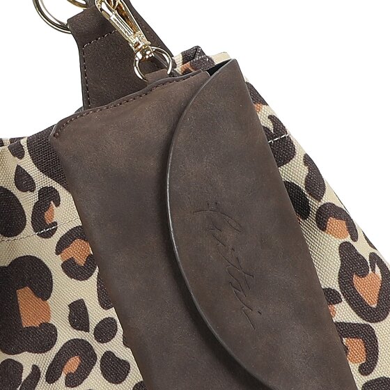 Fritzi aus Preußen Izzy Medium Limited Leo Camel Sac à bandoulière 42 cm
