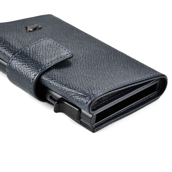 Braun Büffel Robin Étui pour cartes de crédit Protection RFID Cuir véritable 7.5 cm