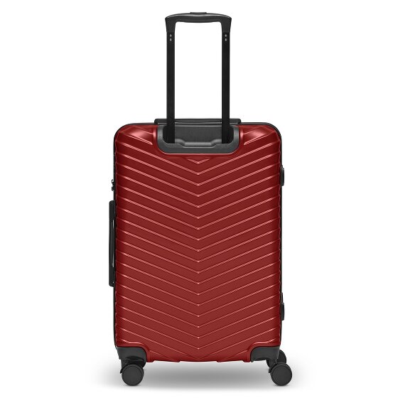 Redolz Essentials 18 4 roulettes Trolley 66 cm avec soufflet d'extension