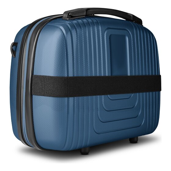 Redolz Essentials 14 Set de valises à 4 roulettes + Beautycase 4 pcs. avec soufflet extensible