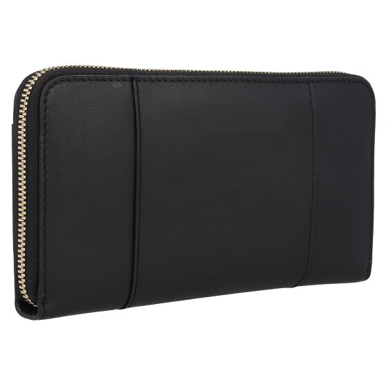Piquadro Circle Porte-monnaie Protection RFID Cuir véritable 19 cm
