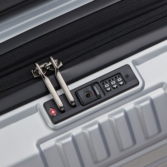 Delsey Paris Rempart 2.0 4 roulettes Trolley de cabine 55 cm avec soufflet d'extension