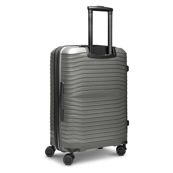 Stratic Shine 4 roues Valise cabine 66 cm avec soufflet d'extension