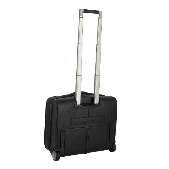 Piquadro Modus Special 2 roulettes Trolley d'affaires Cuir 44 cm Compartiment pour ordinateur portable
