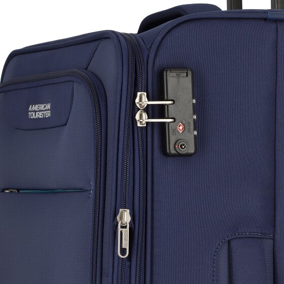 American Tourister Street Roll 4 roulettes Set de valises 3 pièces avec soufflet d'extension