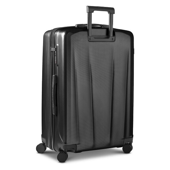 Police New York 4 roues Valise cabine L 72 cm avec soufflet d'extension