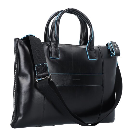 Piquadro Blue Square Porte-documents en cuir 42 cm Compartiment pour ordinateur portable