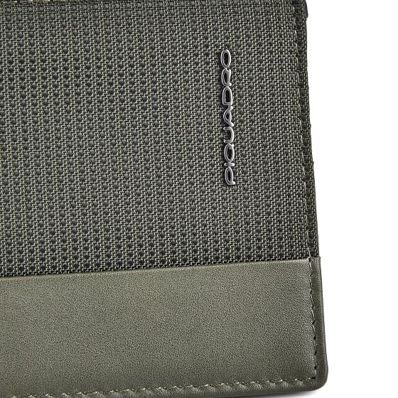 Piquadro Sync Porte-monnaie Protection RFID Cuir véritable 12.5 cm