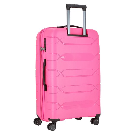 Polestream Strz by Asteroid 4 roulettes Trolley L 74 cm avec soufflet d'extension