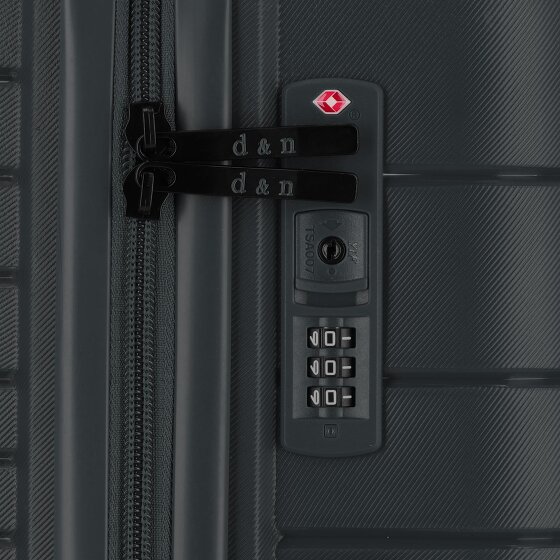 d&n Travel Line 4600 4 roulettes Set de valises 3 pièces