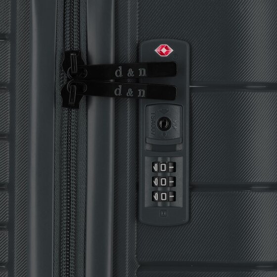d&n Travel Line 4600 4 roues Set de valises 3 pièces