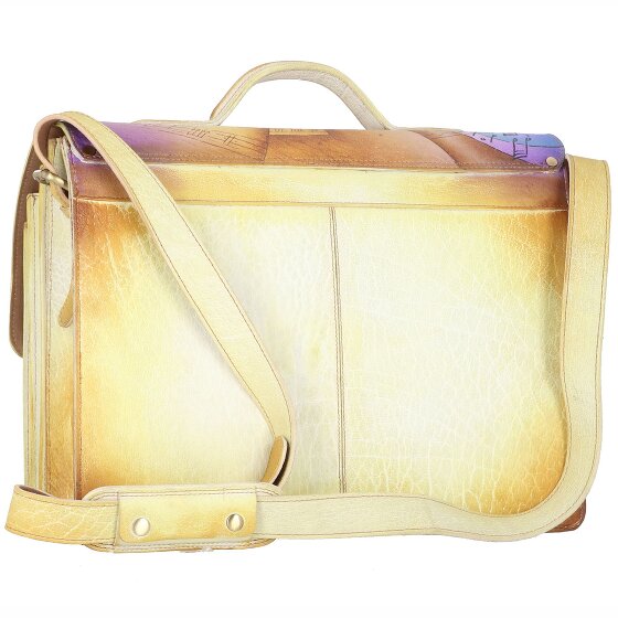 Greenland Nature Art+Craft Porte-documents en cuir 41 cm Compartiment pour ordinateur portable