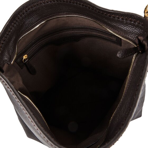 abro Signature Sac à bandoulière Cuir véritable 36 cm