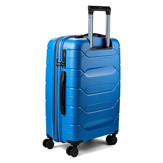 Polestream Strz by Asteroid 4 roulettes Trolley M 64 cm avec soufflet d'extension