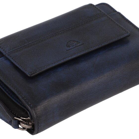 Greenburry Destressed Porte-monnaie Protection RFID Cuir 13.5 cm