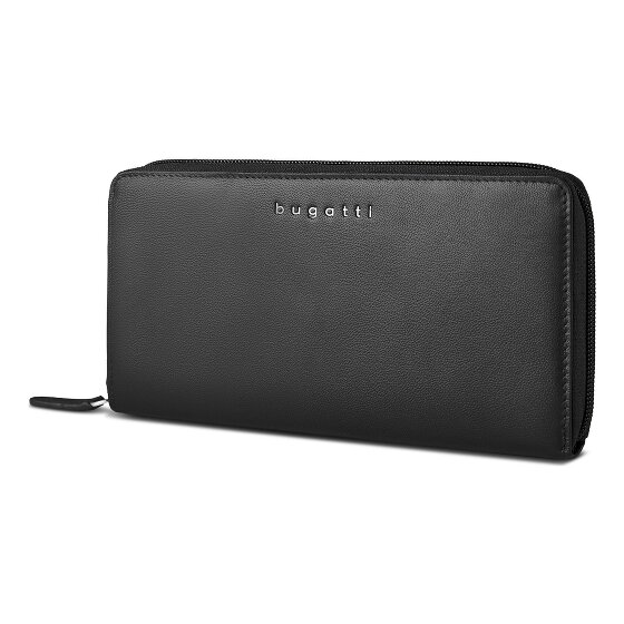 bugatti Valencia Porte-monnaie Protection RFID Cuir véritable 20 cm