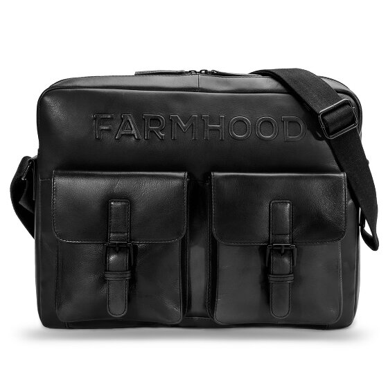 Farmhood Memphis Porte-documents Messenger Cuir 38 cm Compartiment pour ordinateur portable