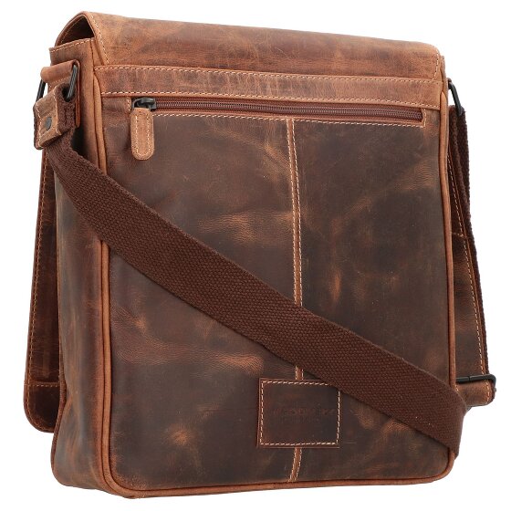 Jack Kinsky Baltimore 4 sac à bandoulière en cuir 28 cm