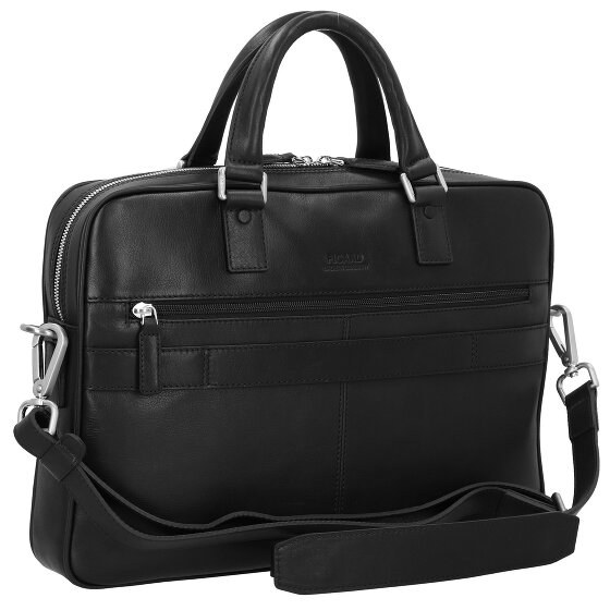 Picard Authentic Porte-documents en cuir 40 cm Compartiment pour ordinateur portable